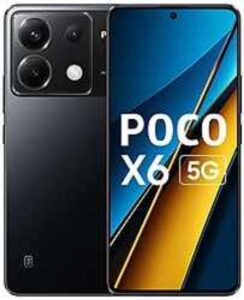 POCO X6 5G Mirror Black, 8 GB RAM 256 GB ROM